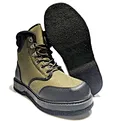 Wading shoes with felt sole